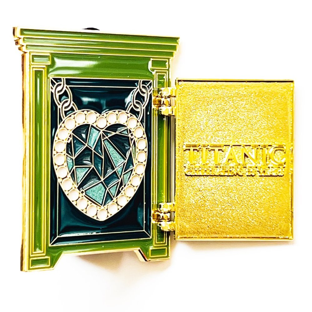 Disney Titanic 25th Anniversary Heart Of The Ocean Necklace Safe Limited Release